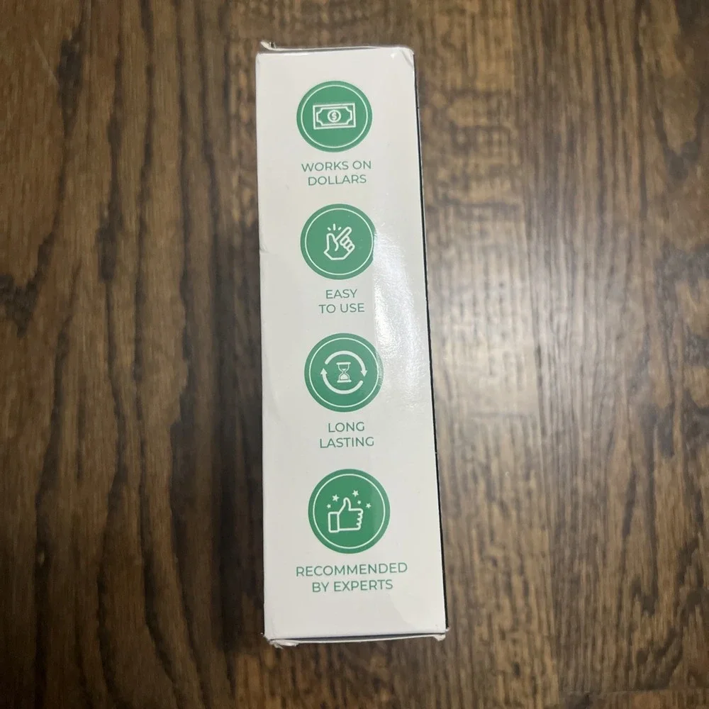 Smart Money Counterfeit Bill Detector Pen 30 Count Box New Markers